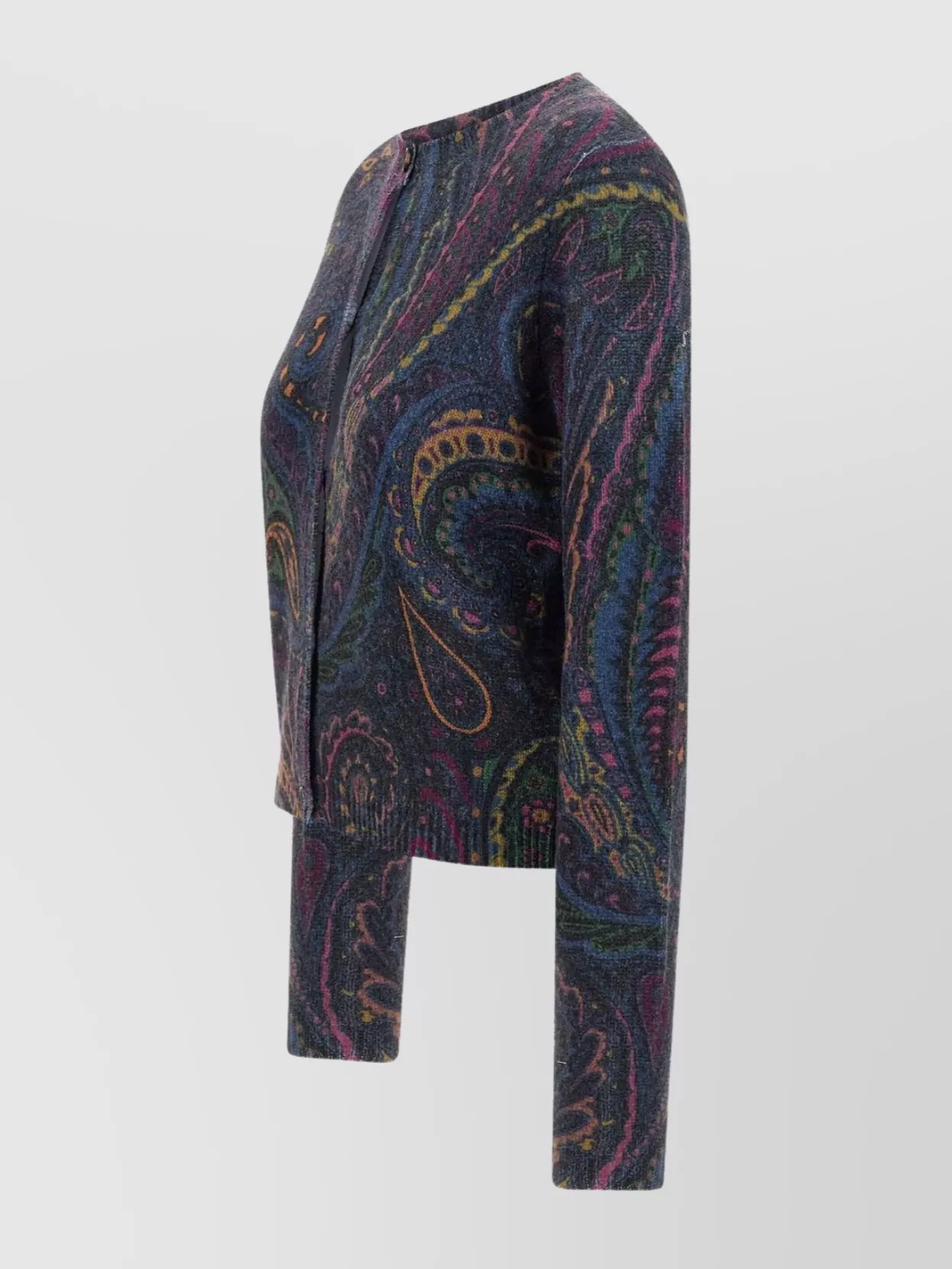 Etro Paisley Long Sleeve Knitwear