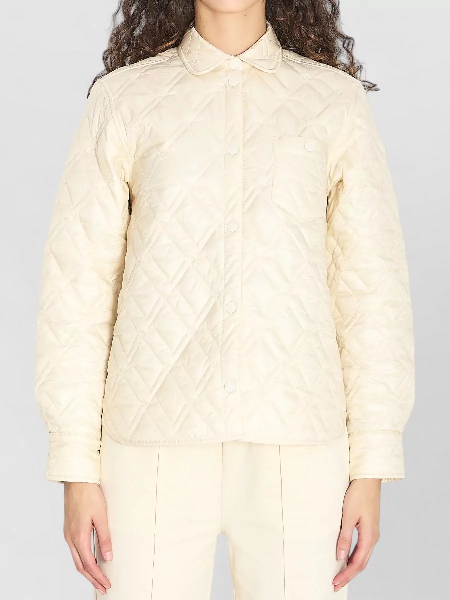 Moncler Quilted Padded Shirt Jacket