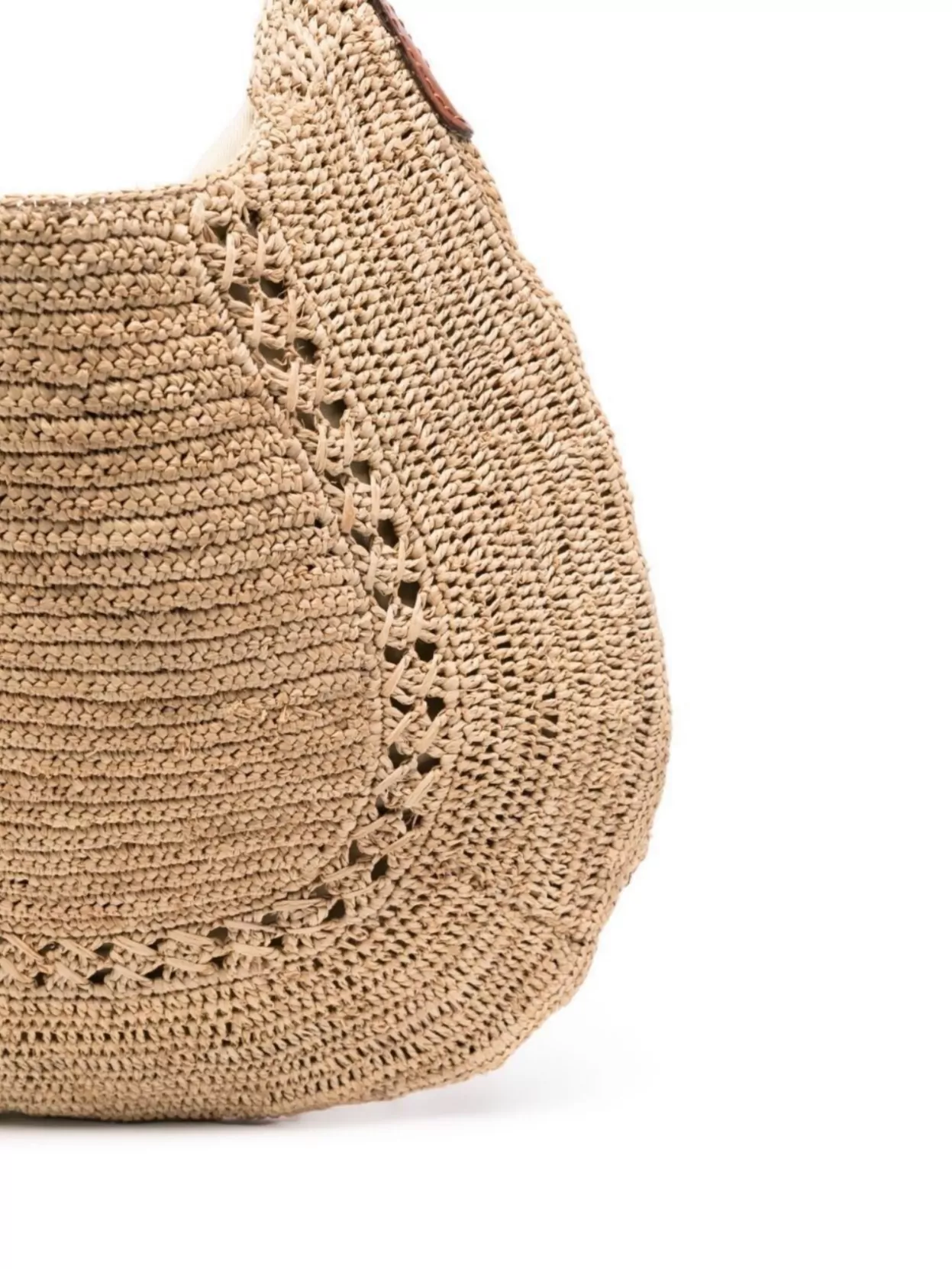 Ibeliv Woven Texture Shoulder Bag With Single Strap