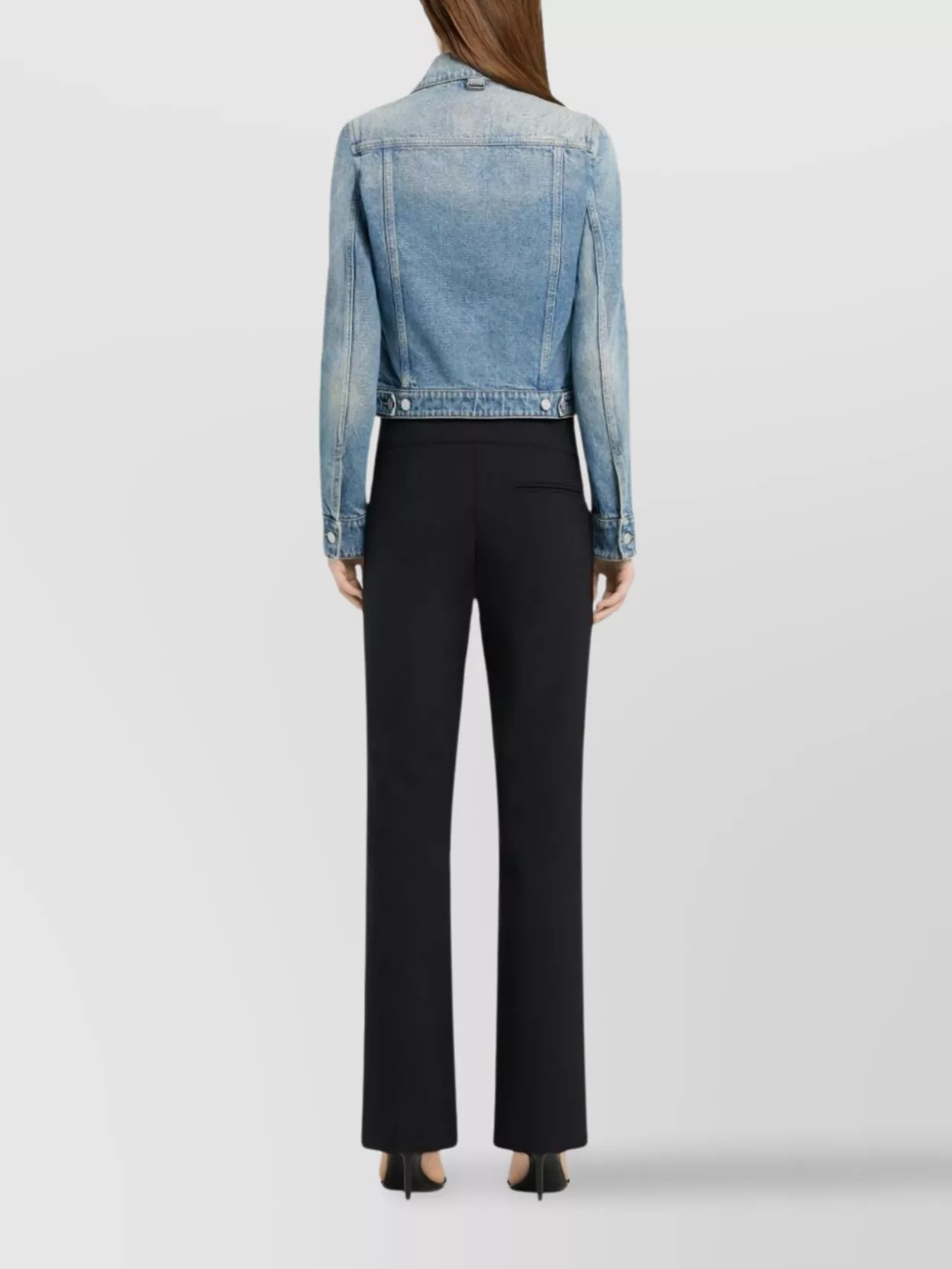 Courrèges Tailored Blazer With Long Sleeves And Pockets In Blue
