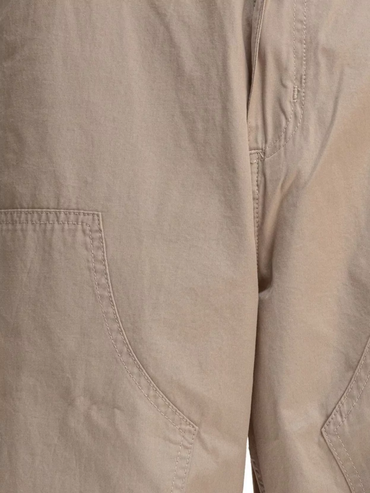 Carhartt Denim Trousers With Belt Loops And Pockets