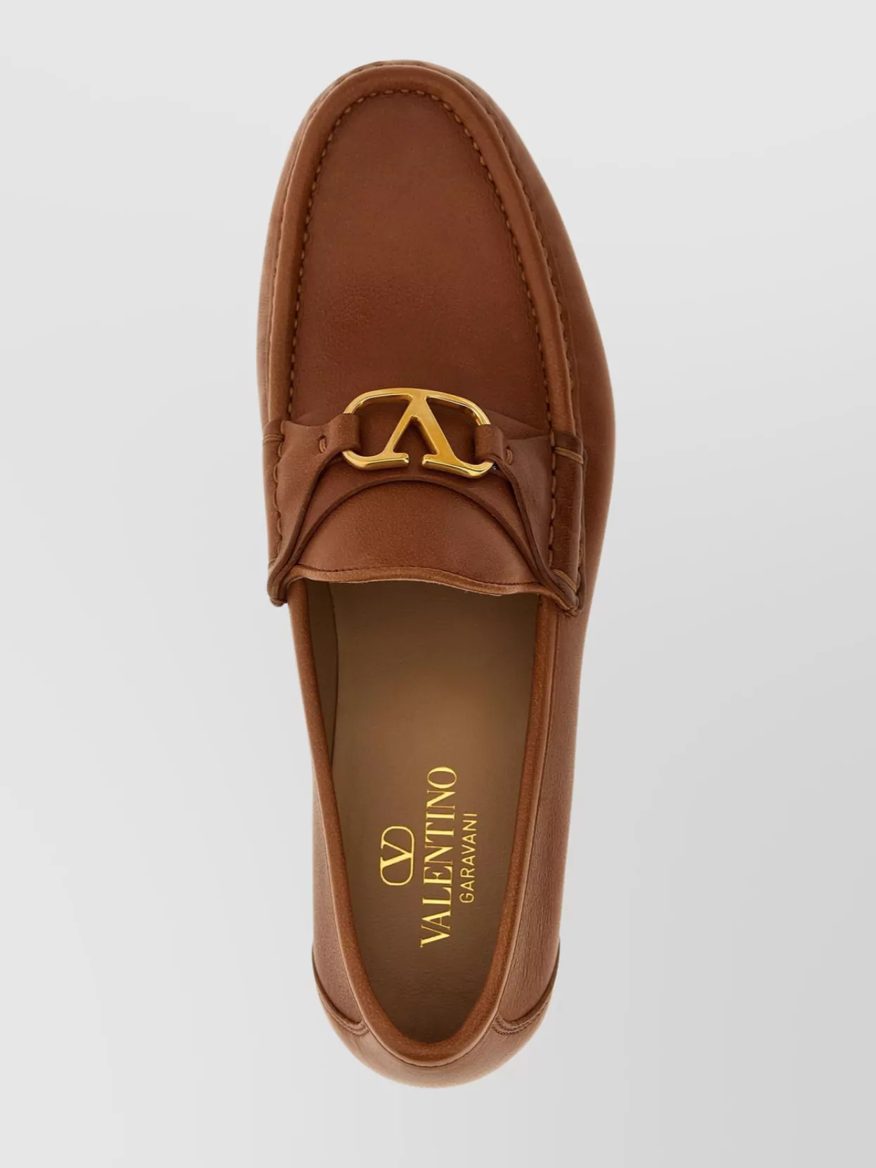 Valentino Garavani Vlogo Signature Loafers Gold-Tone Hardware