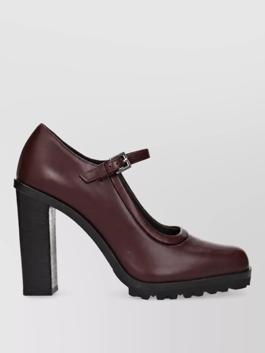 Max Mara Leather High Heel Pumps