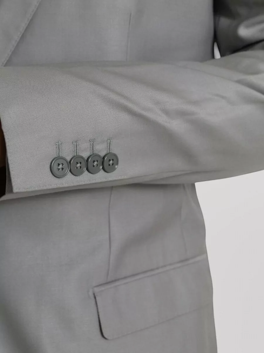 Dolce&Gabbana Wool Silk Single-Breasted Blazer