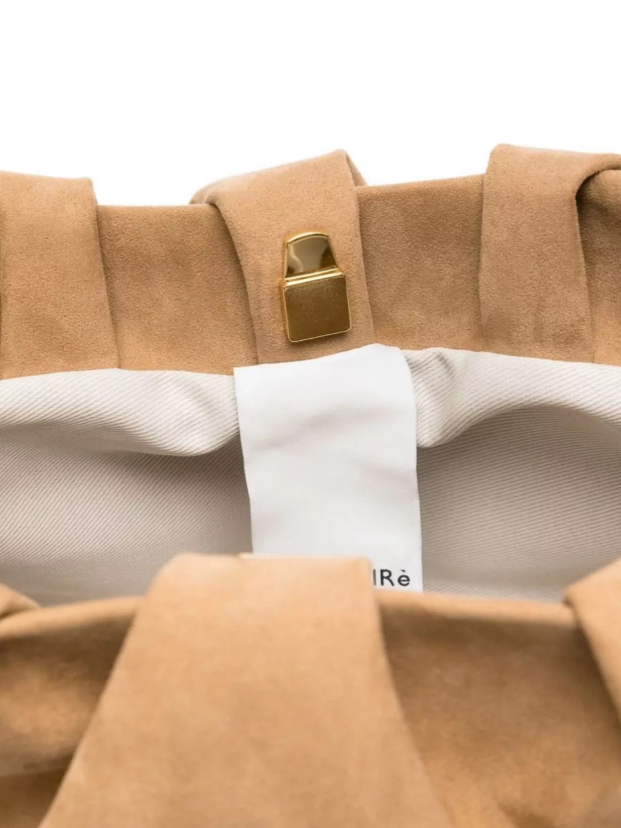 Themoiré Suede Tote Bag Removable Strap