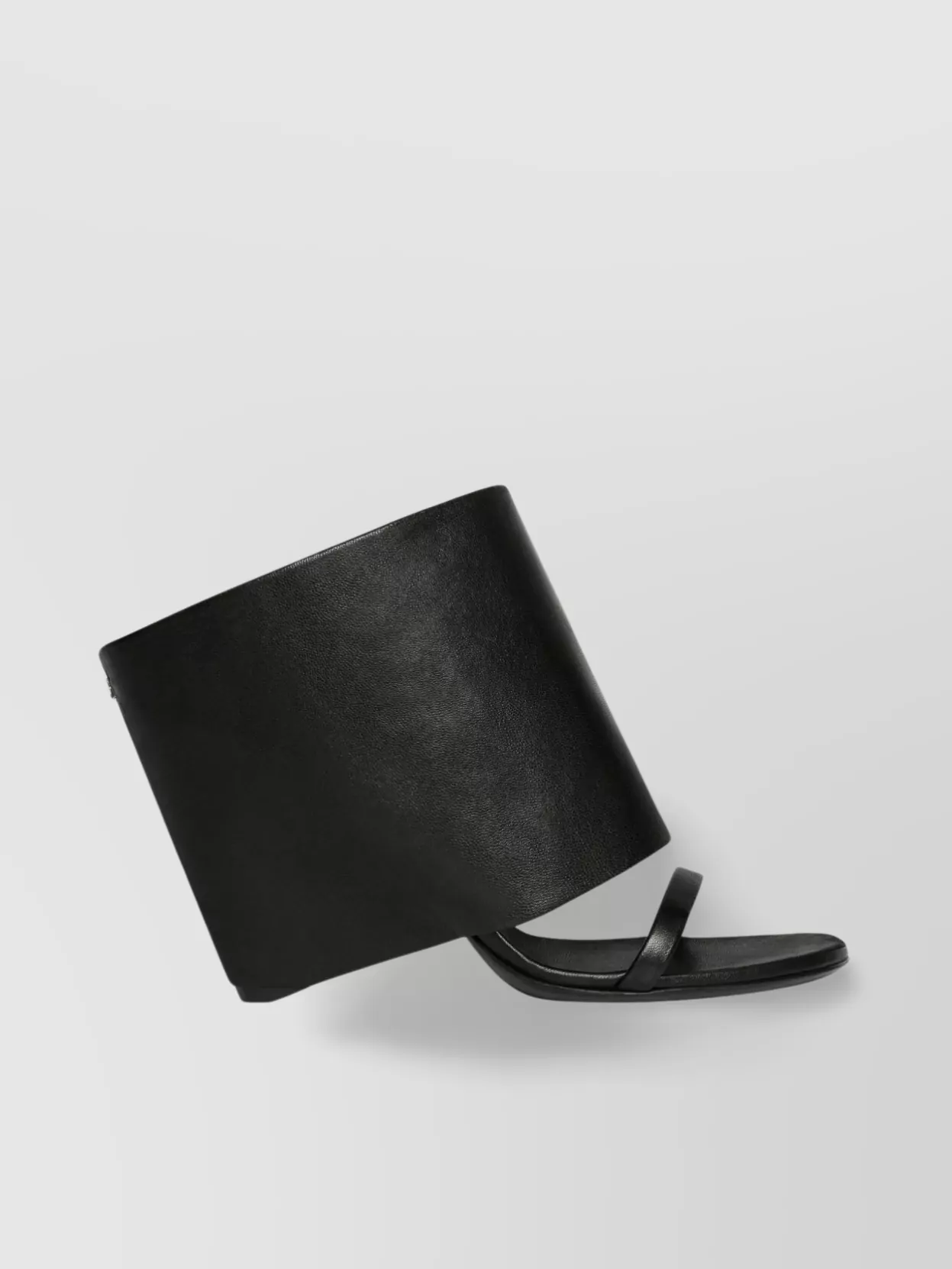 Shop Courrèges Wedge Heel Sandals With High Ankle Cuff