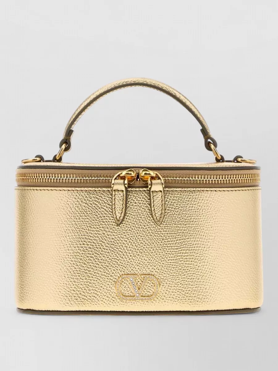 Valentino Garavani vlogo signature mini leather clutch bag