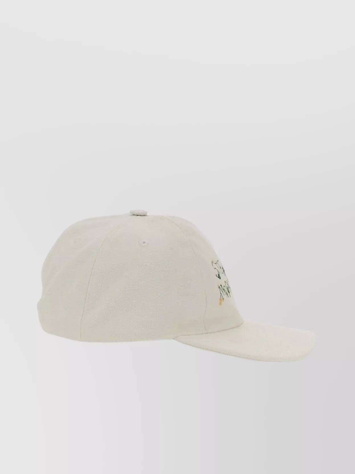 Stella Mccartney Baseball Cap With Curved Brim And Hard Visor