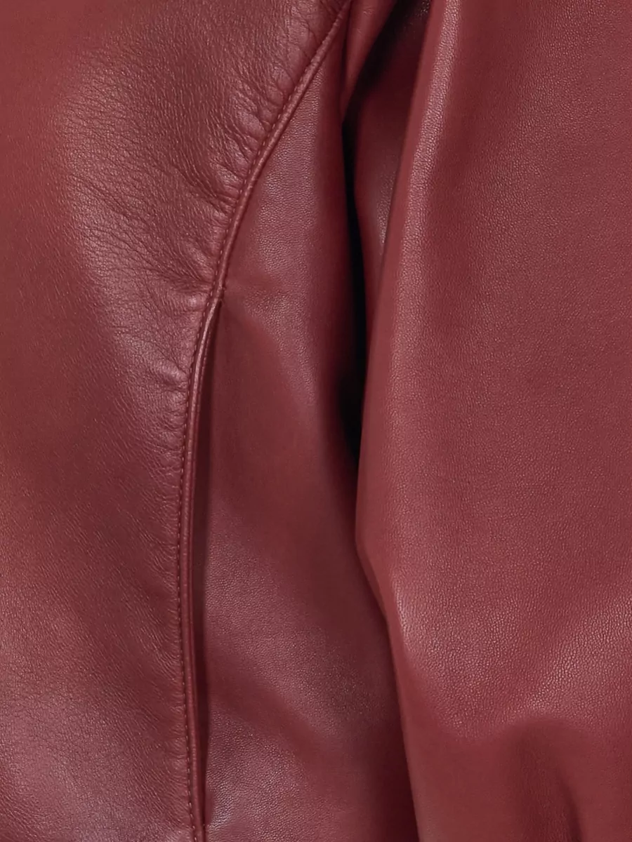 Chloé Cropped Long-Sleeve Crewneck Jacket