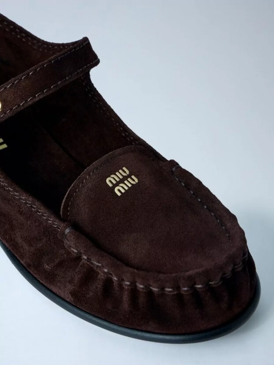 Miu Miu Leather Loafers