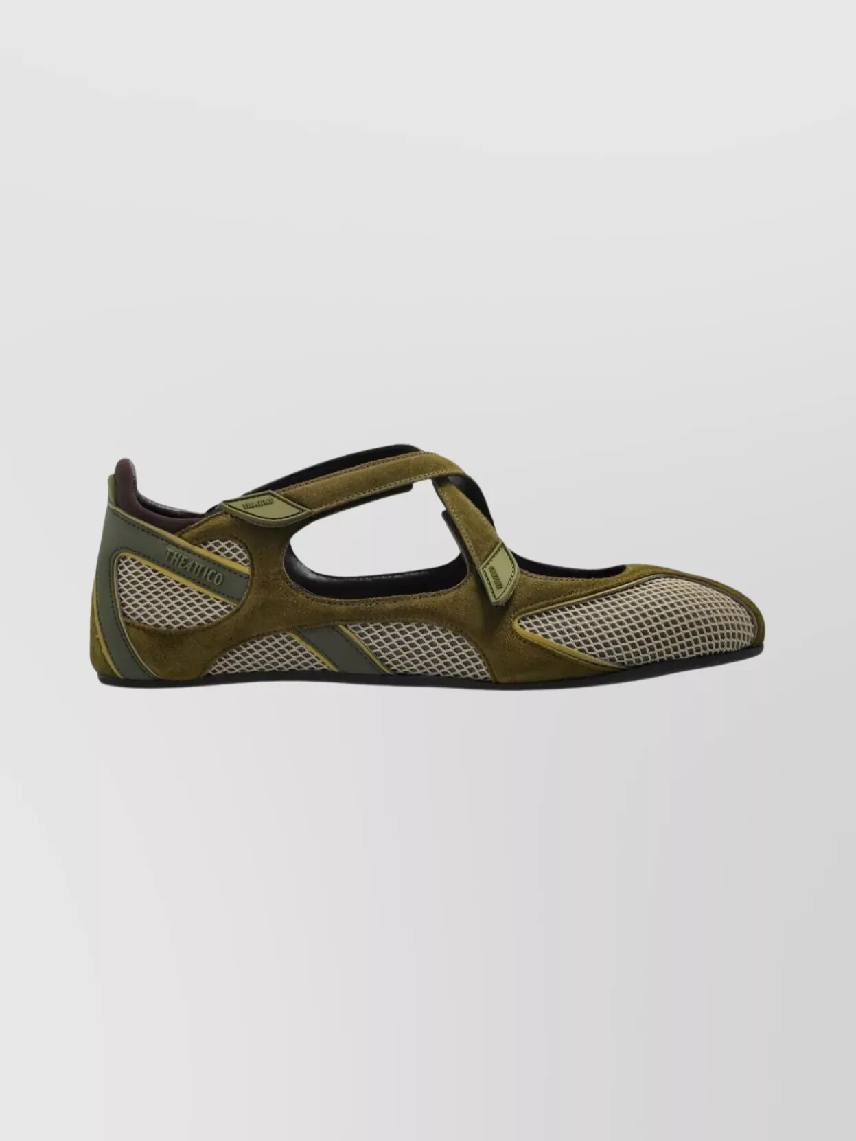 The Attico Ballerina Flats With Round Toe Design
