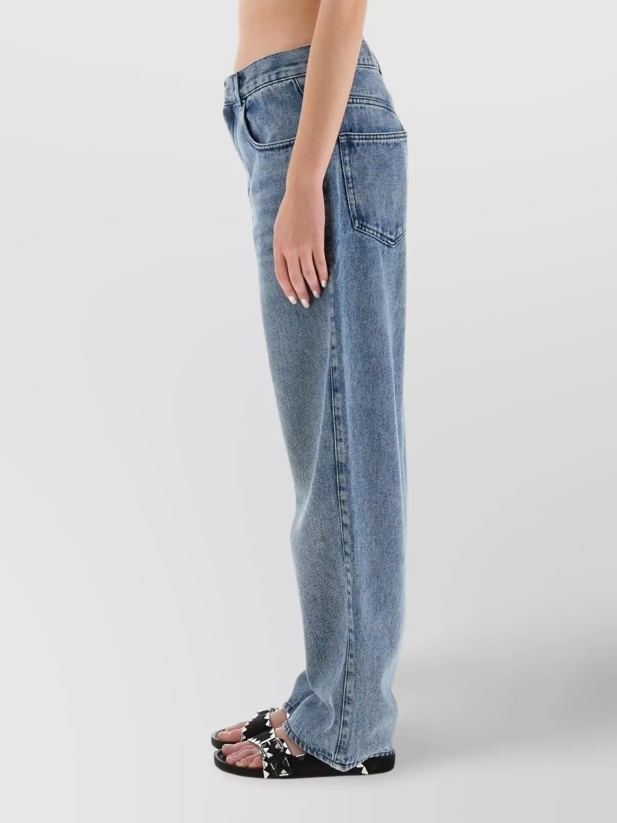 Isabel Marant High-Waisted Trousers Featuring Belt Loops