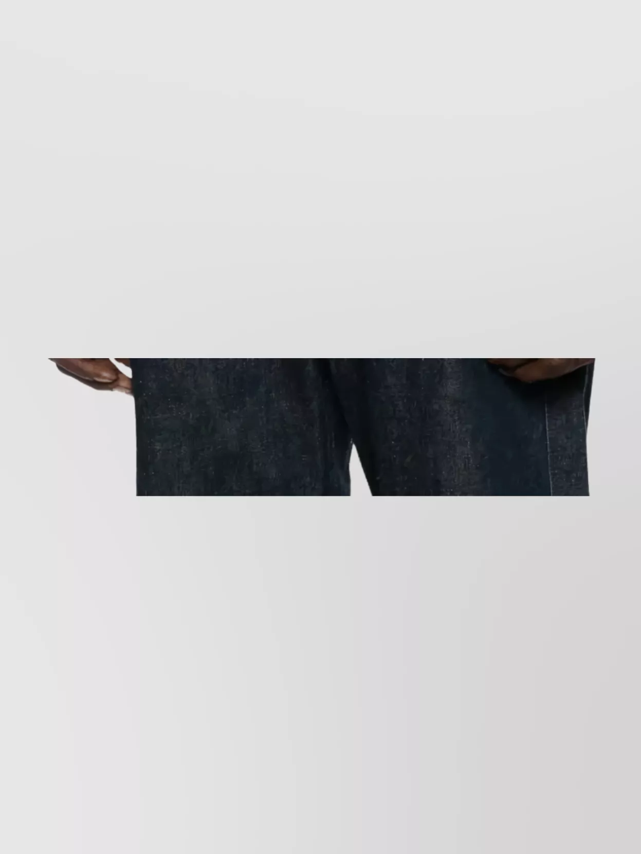 Brunello Cucinelli Denim Shirt With Long Sleeves And Curved Hem In Blue