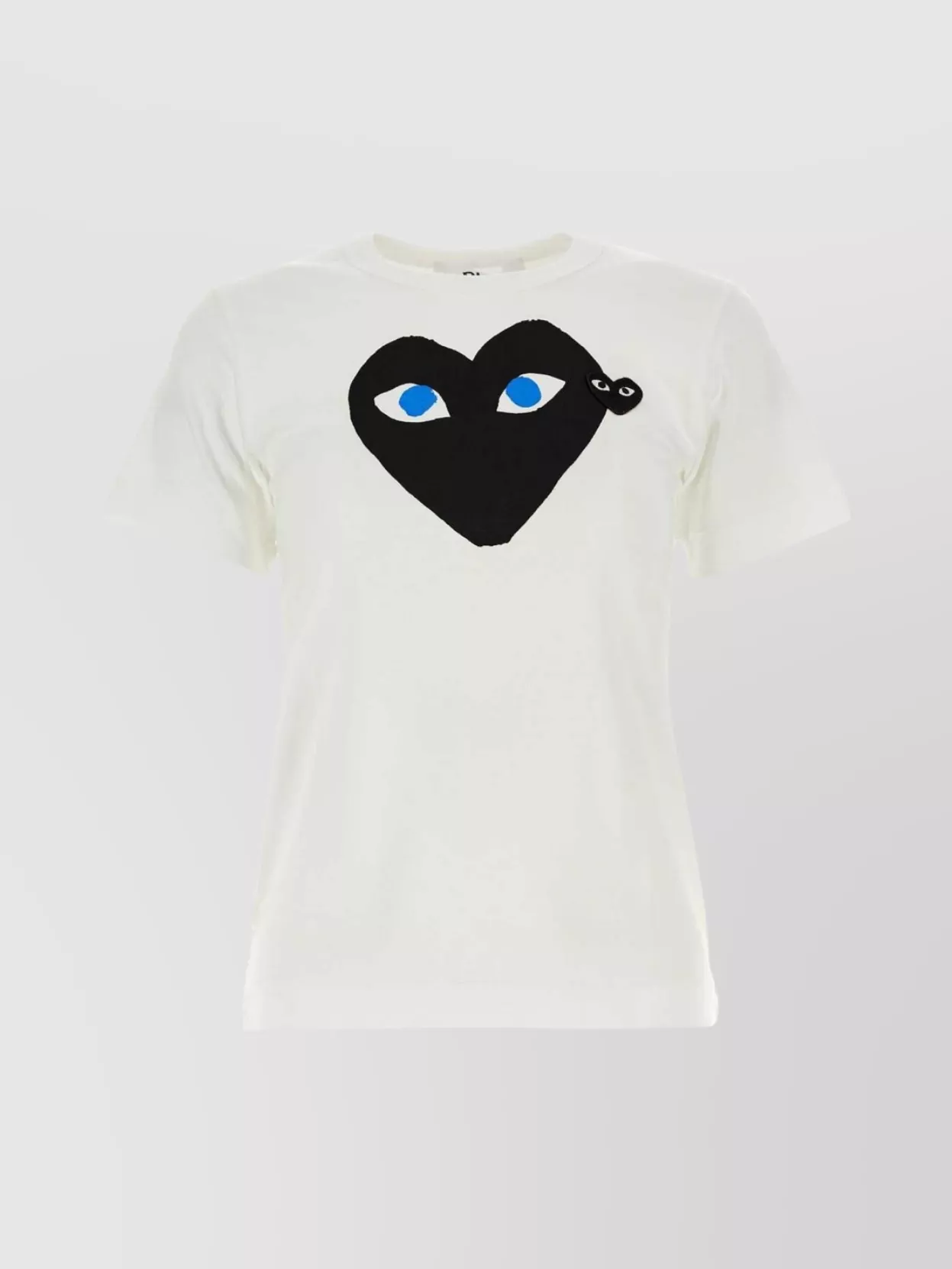Shop Comme Des Garçons Play Versatile Crew Neck T-shirt In Black
