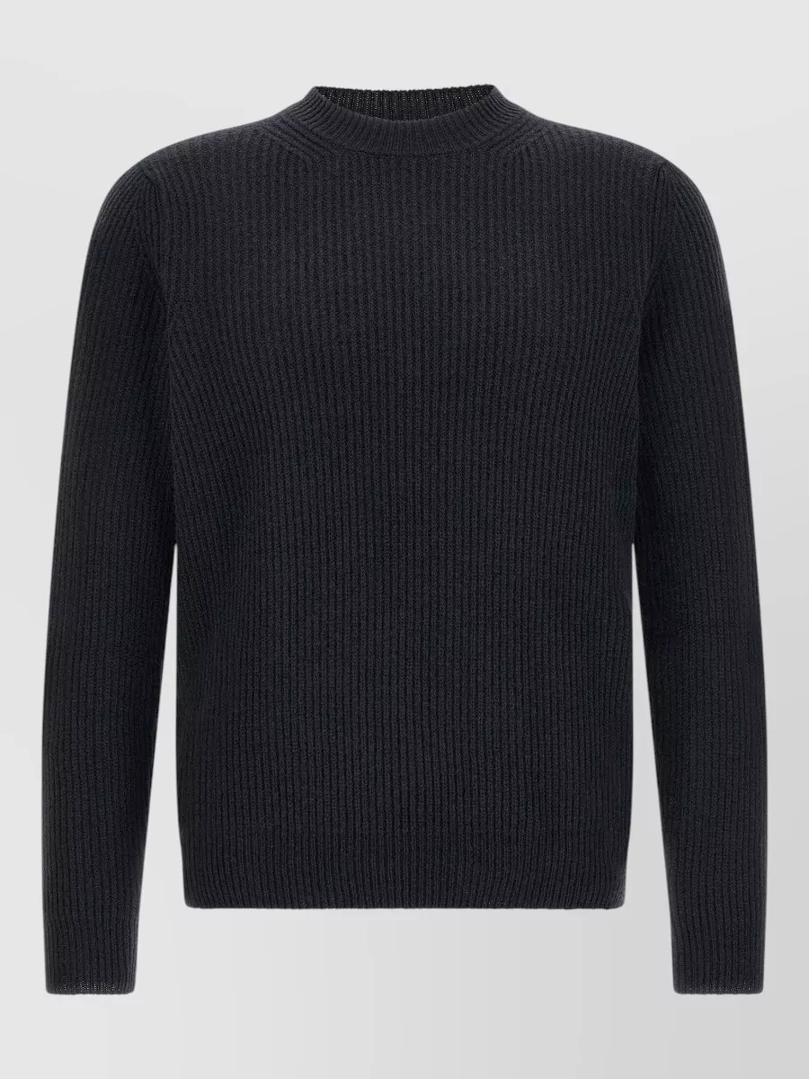 Zanone virgin wool ribbed jumper