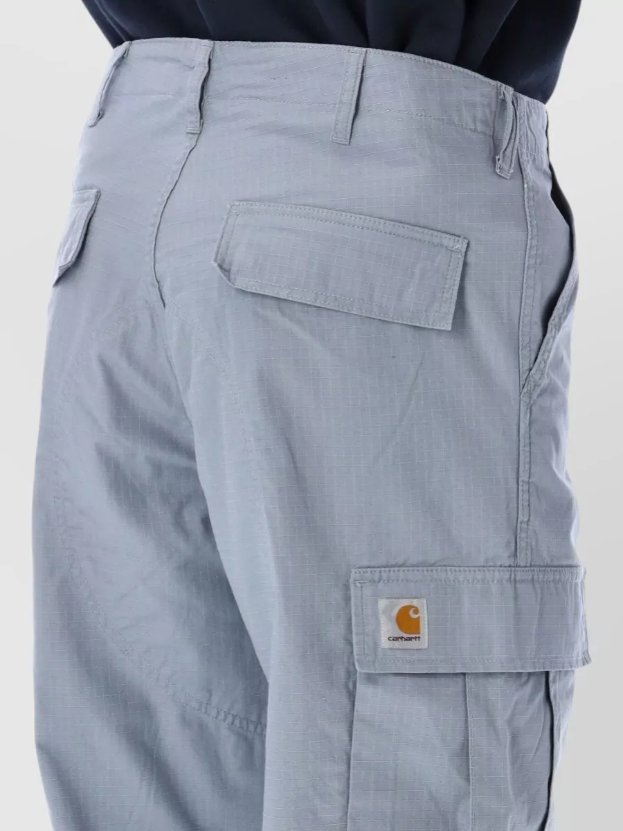Carhartt Wip Cargo Ripstop Trousers Low Waist Multiple Pockets