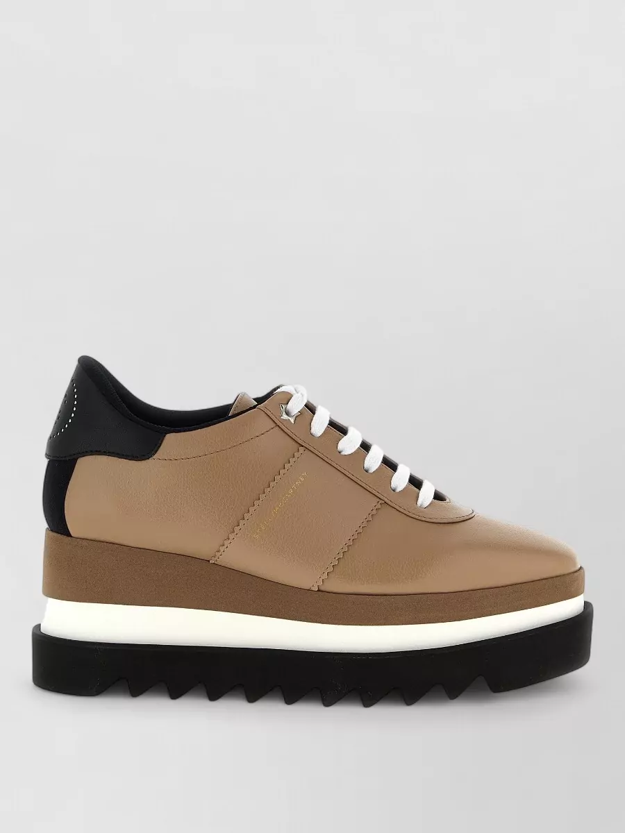 Stella Mccartney Faux Leather Low-Top Sneakers