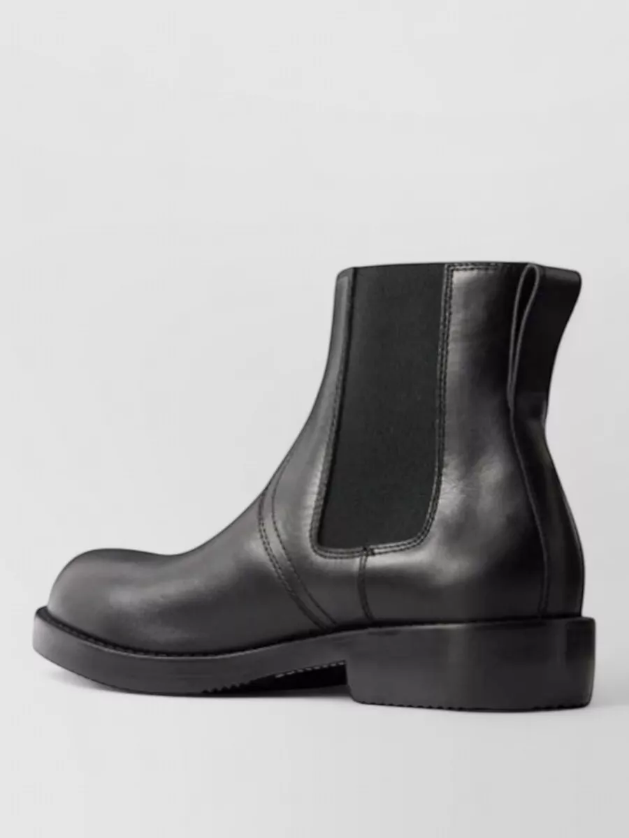 Dries Van Noten leather chelsea boots