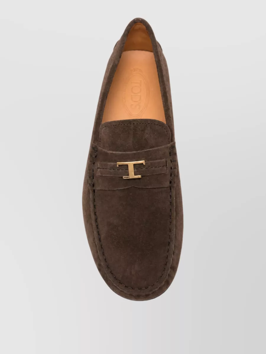 Tod's Leather Boat Shoes
