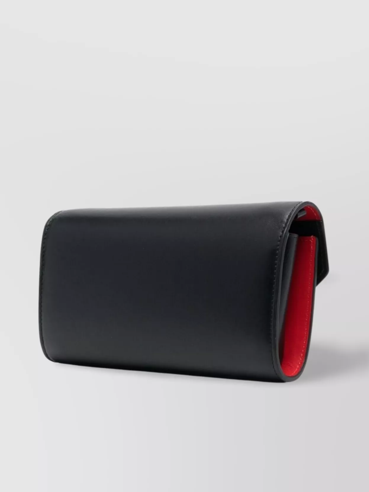Christian Louboutin Leather Clutch Bag Chain Strap