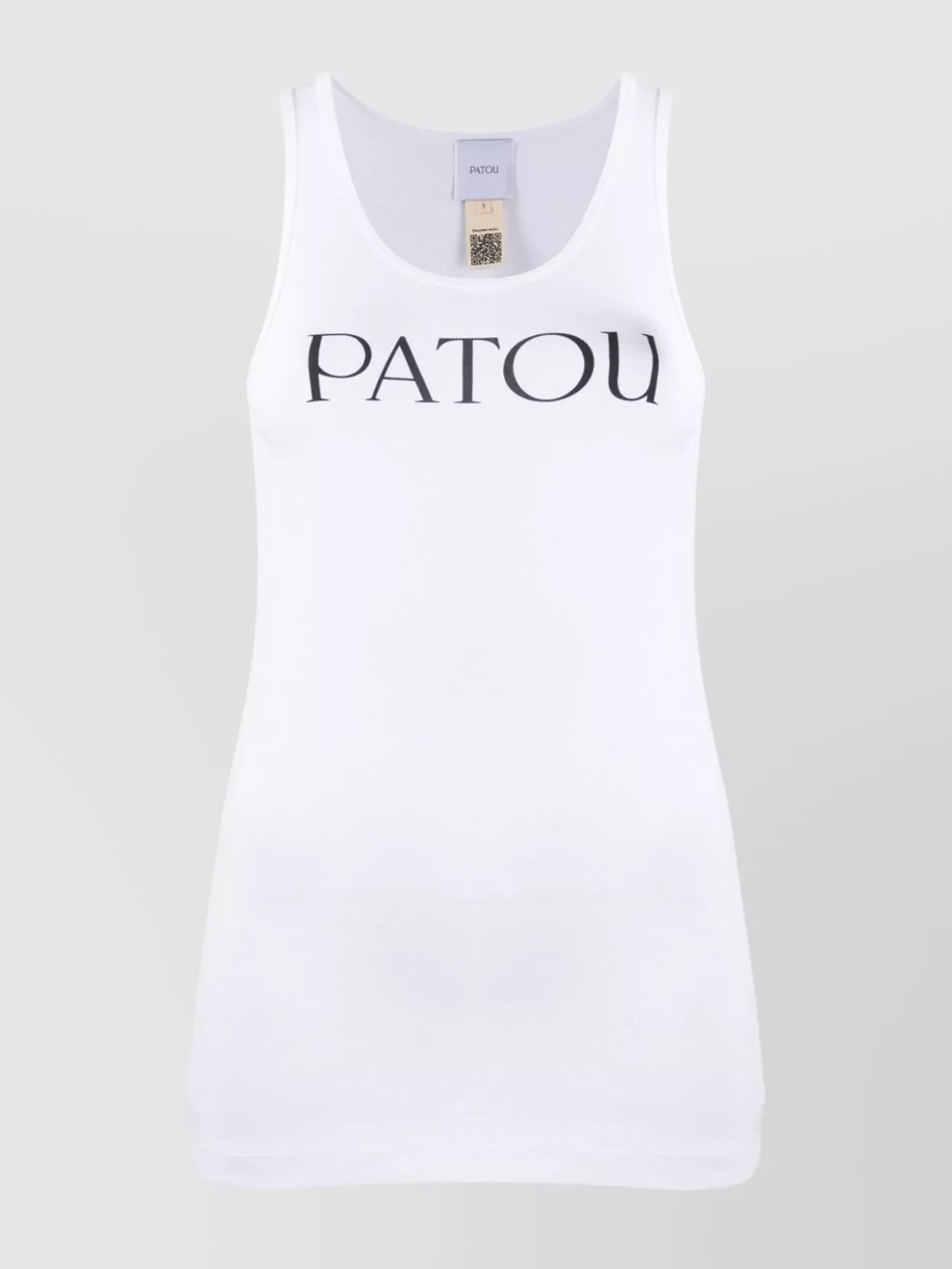 Patou Scoop Neck Stretch Tank Top