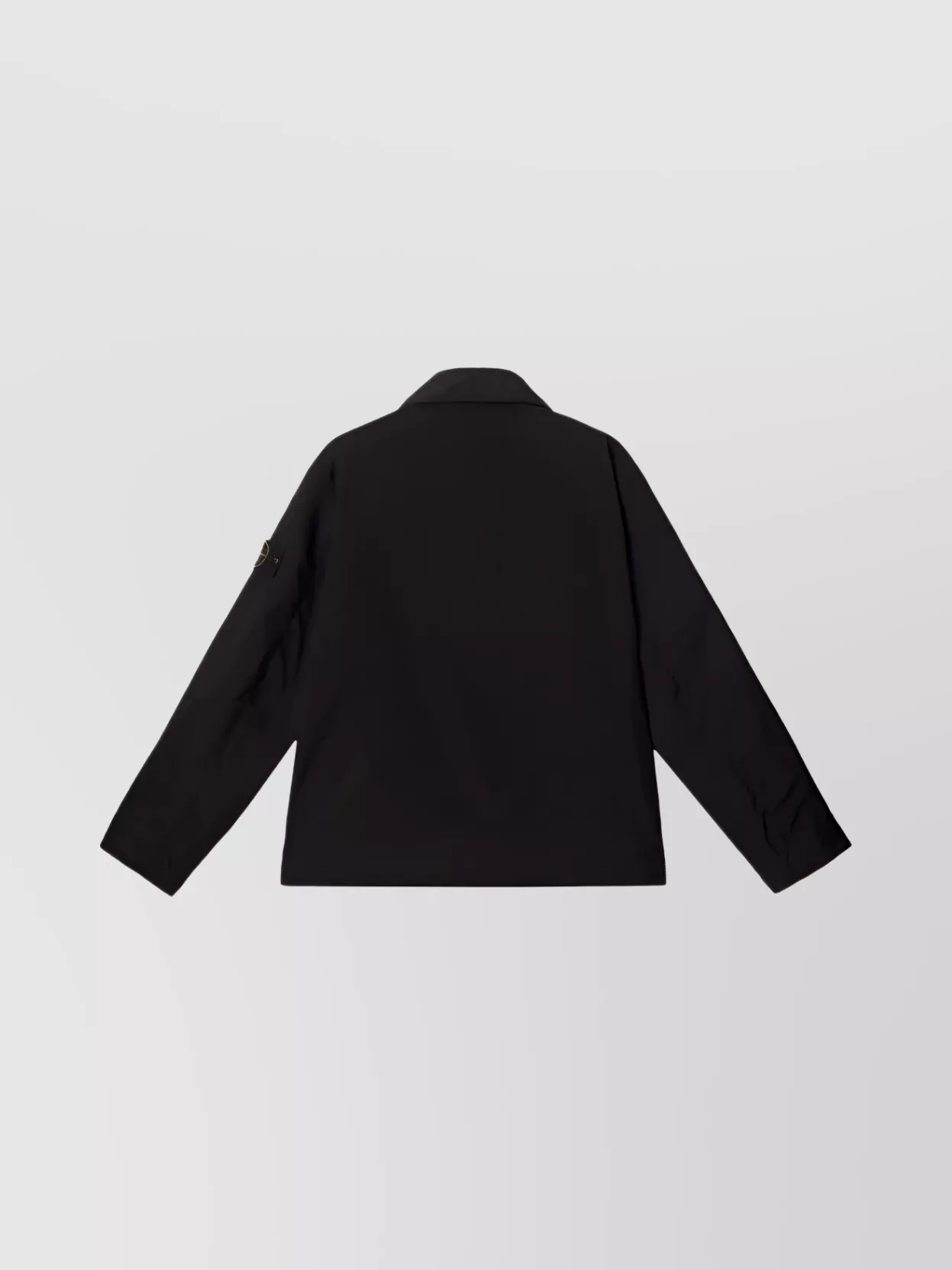 Stone Island Hidden Cuffs Lightweight Canvas Jacket