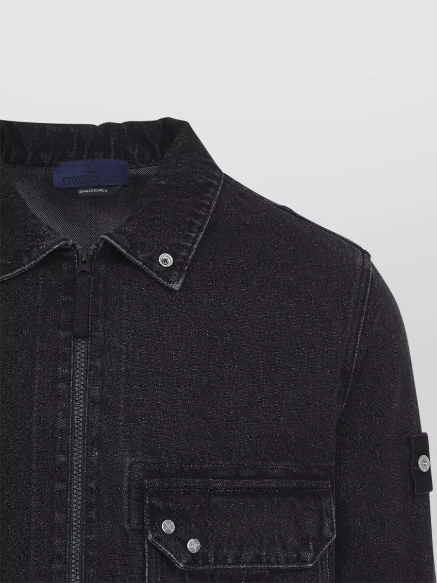 Stone Island Denim Shirt Jacket