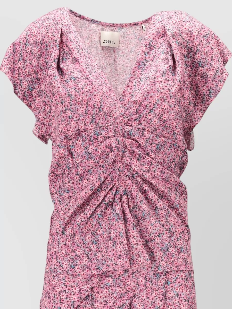 Isabel Marant Silk Blend Midi Dress