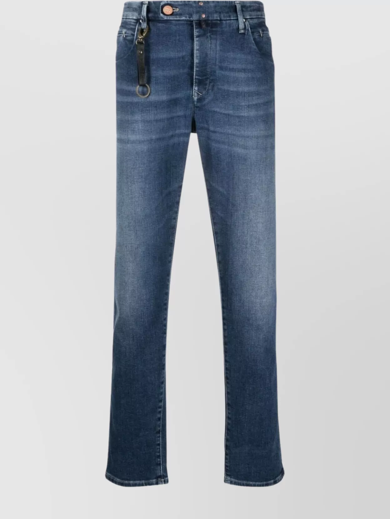 Incotex Denim Special Straight Leg Trousers In Blue