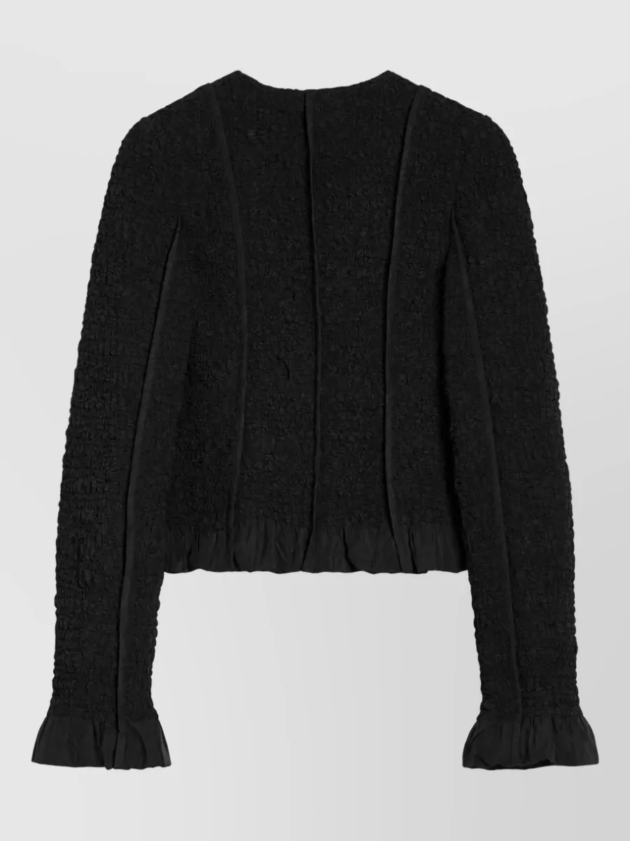 Jil Sander Draped Knitted Top
