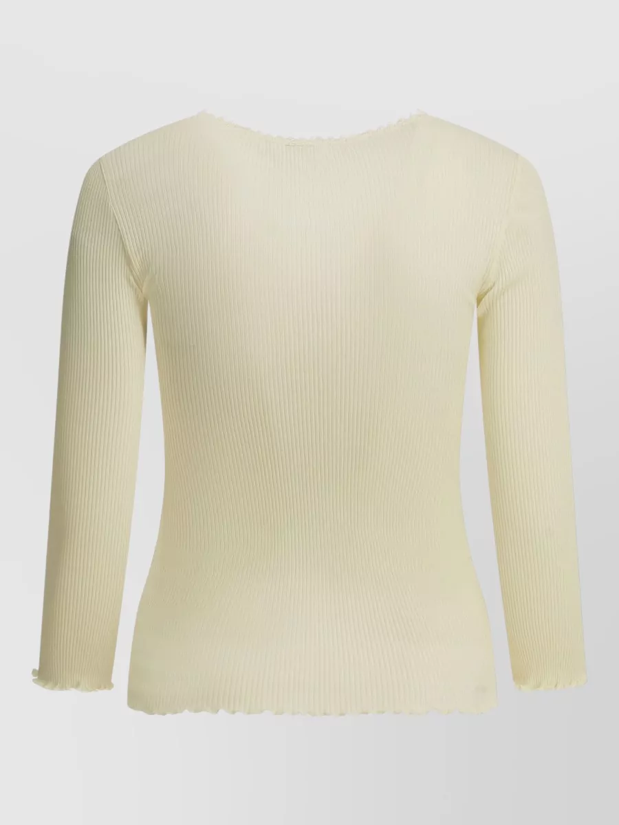 Chloé Silk Fitted Knitted Top