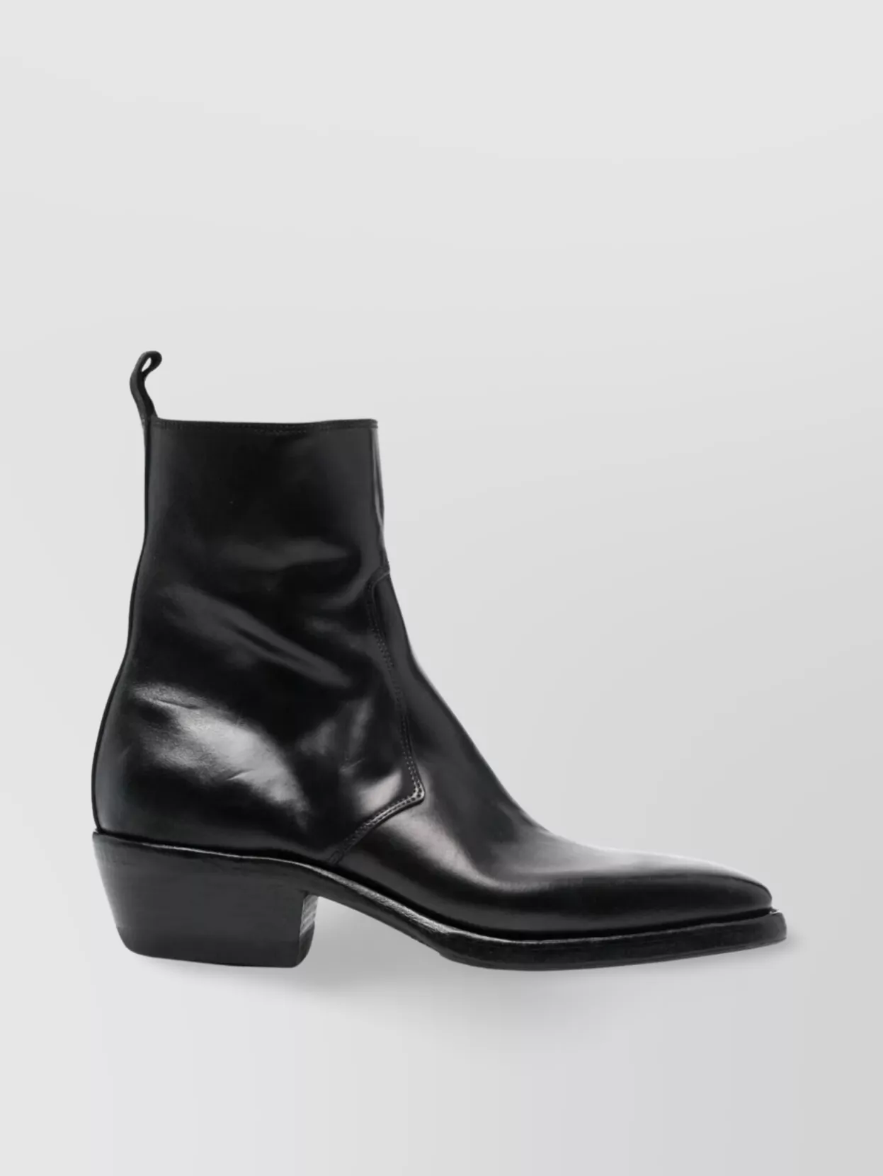 Premiata Soldier Side Zip Western Boots