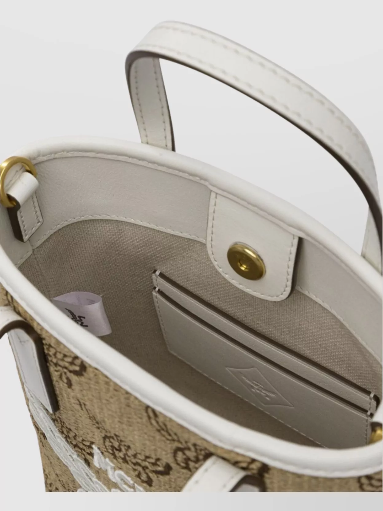 Mcm Shoulder Bags With Detachable Strap And Top Handles