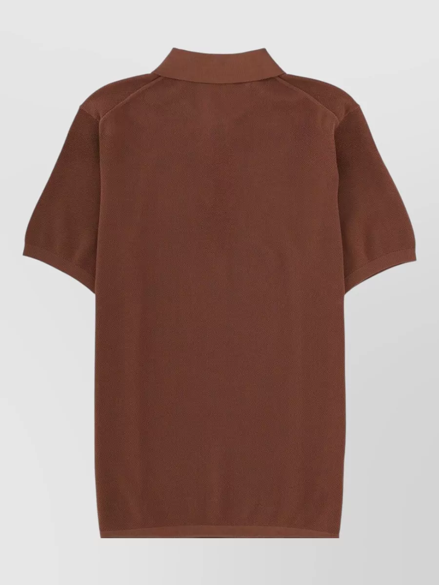 Aspesi cotton regular-fit polo shirt