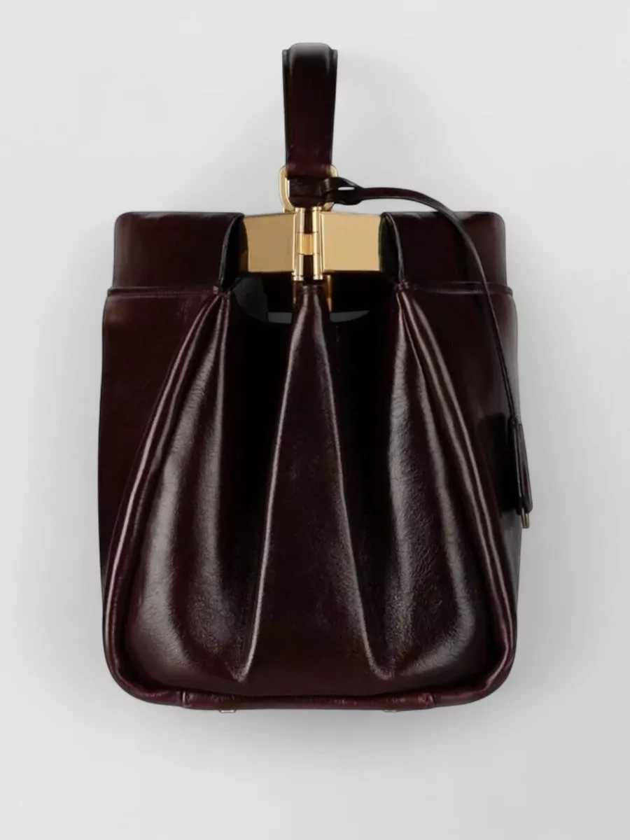 Victoria Beckham Na Calf Leather Clutch Bag