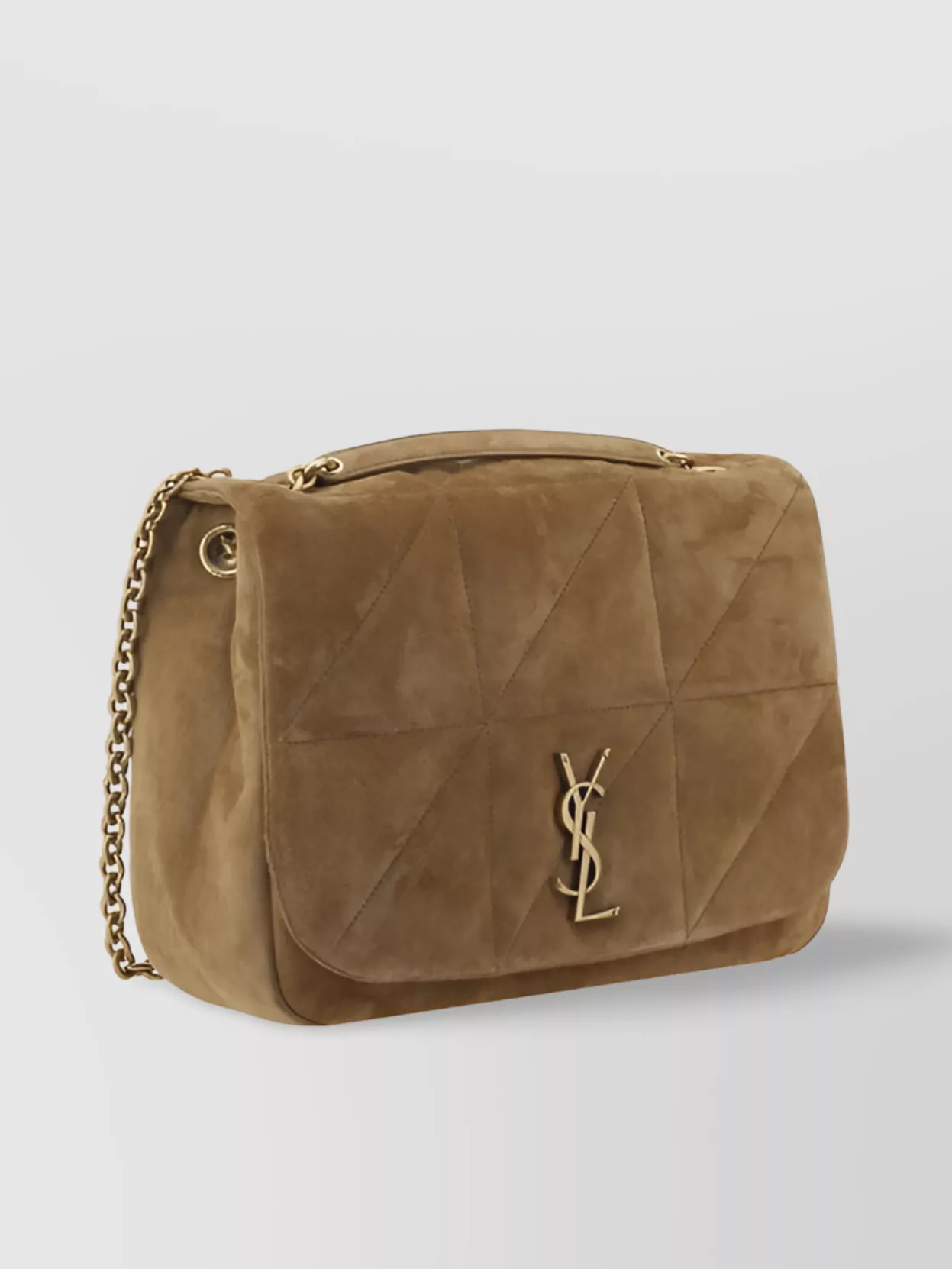 SAINT LAURENT JAMIE SUEDE SHOULDER BAG