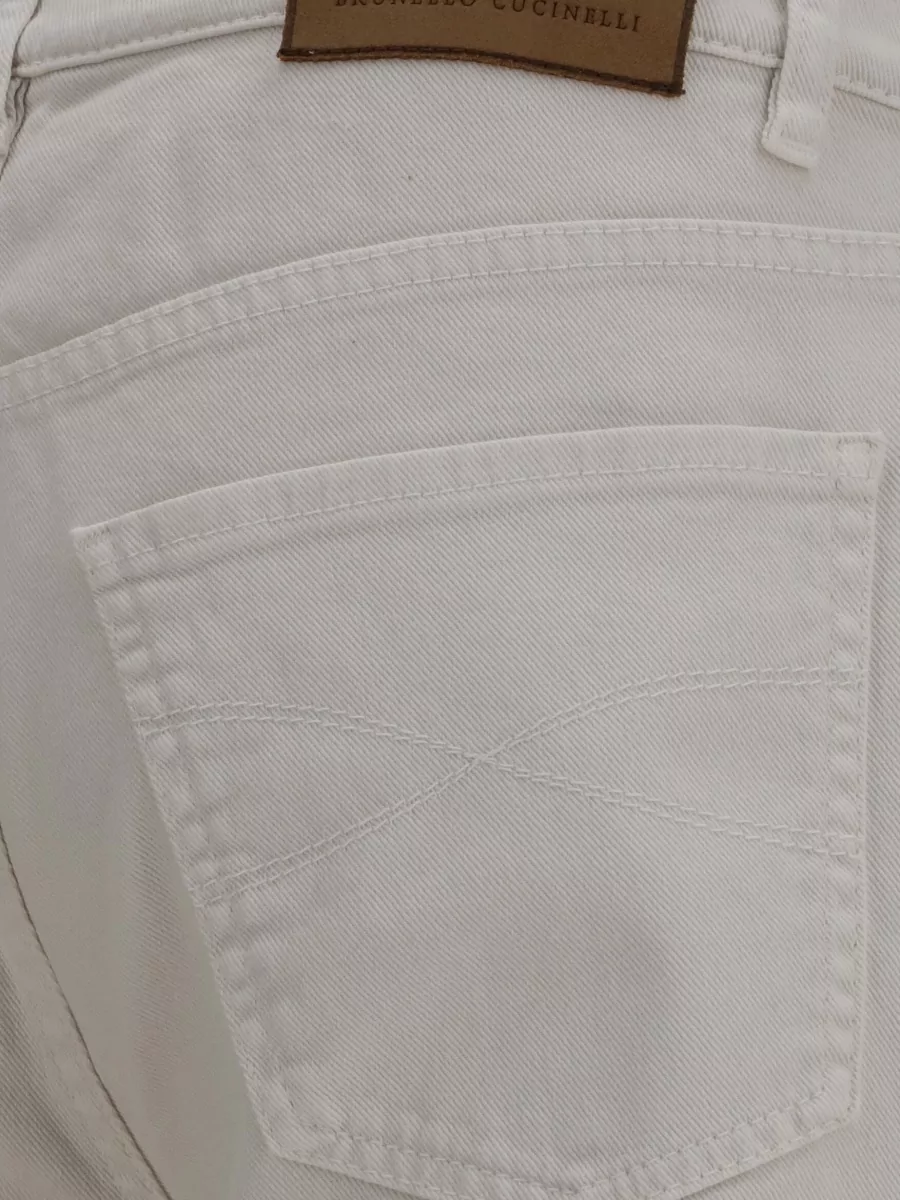 Brunello Cucinelli Denim Straight-Leg Jeans