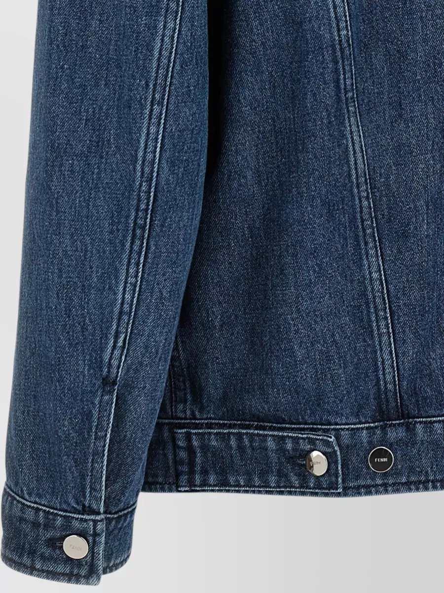 Fendi Denim Oversized Jacket