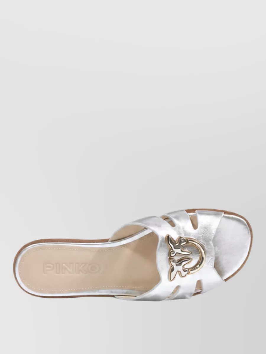 Pinko Leather Mules