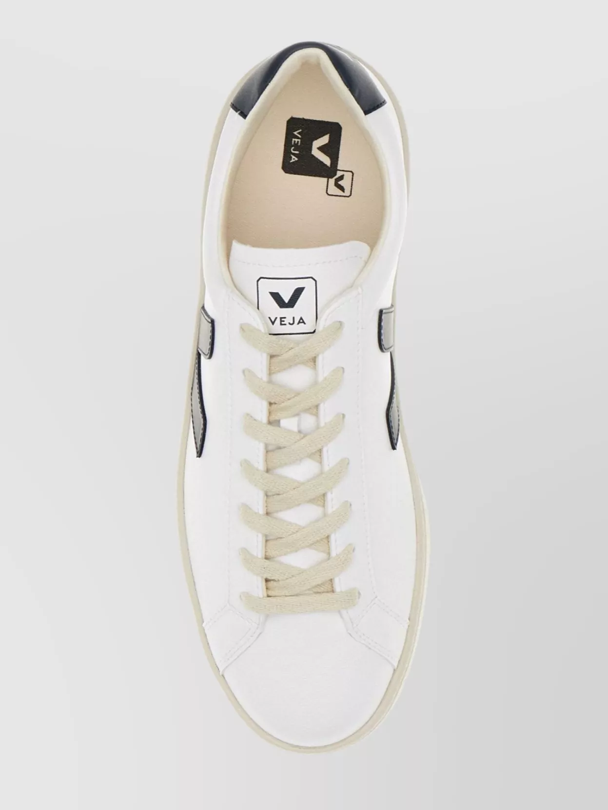 Veja Pebble Synthetic Leather Low-Top Sneakers