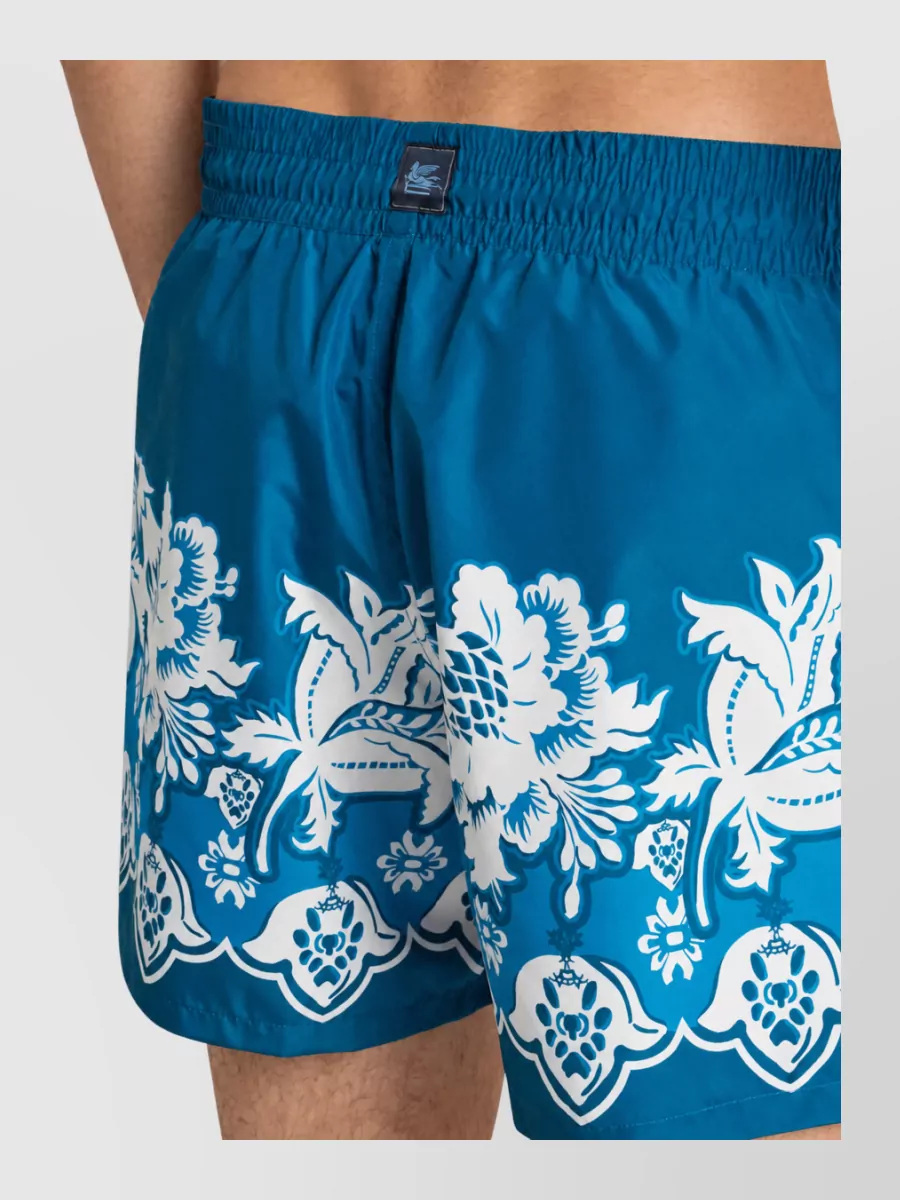Etro Polyester Swim Shorts