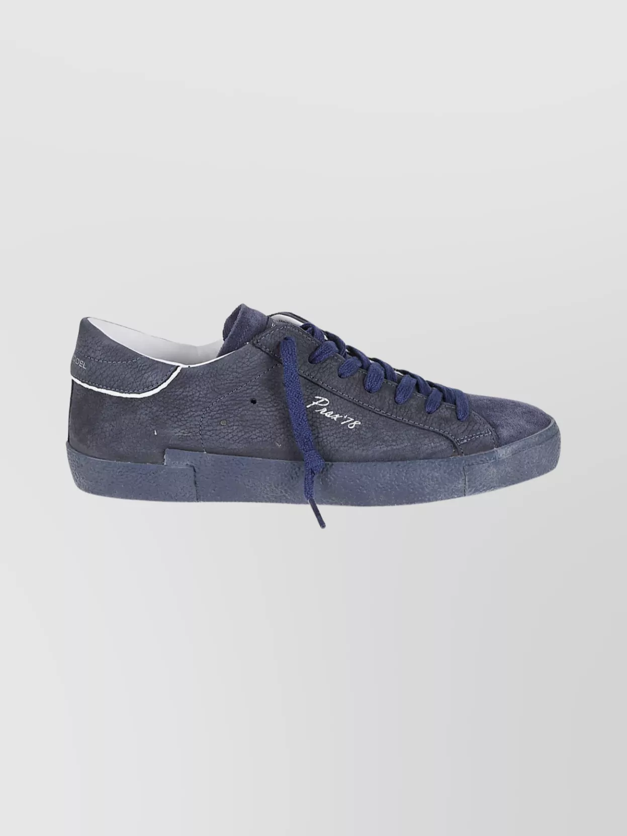 Philippe Model Low Top Sneakers Featuring Contrast Stitching