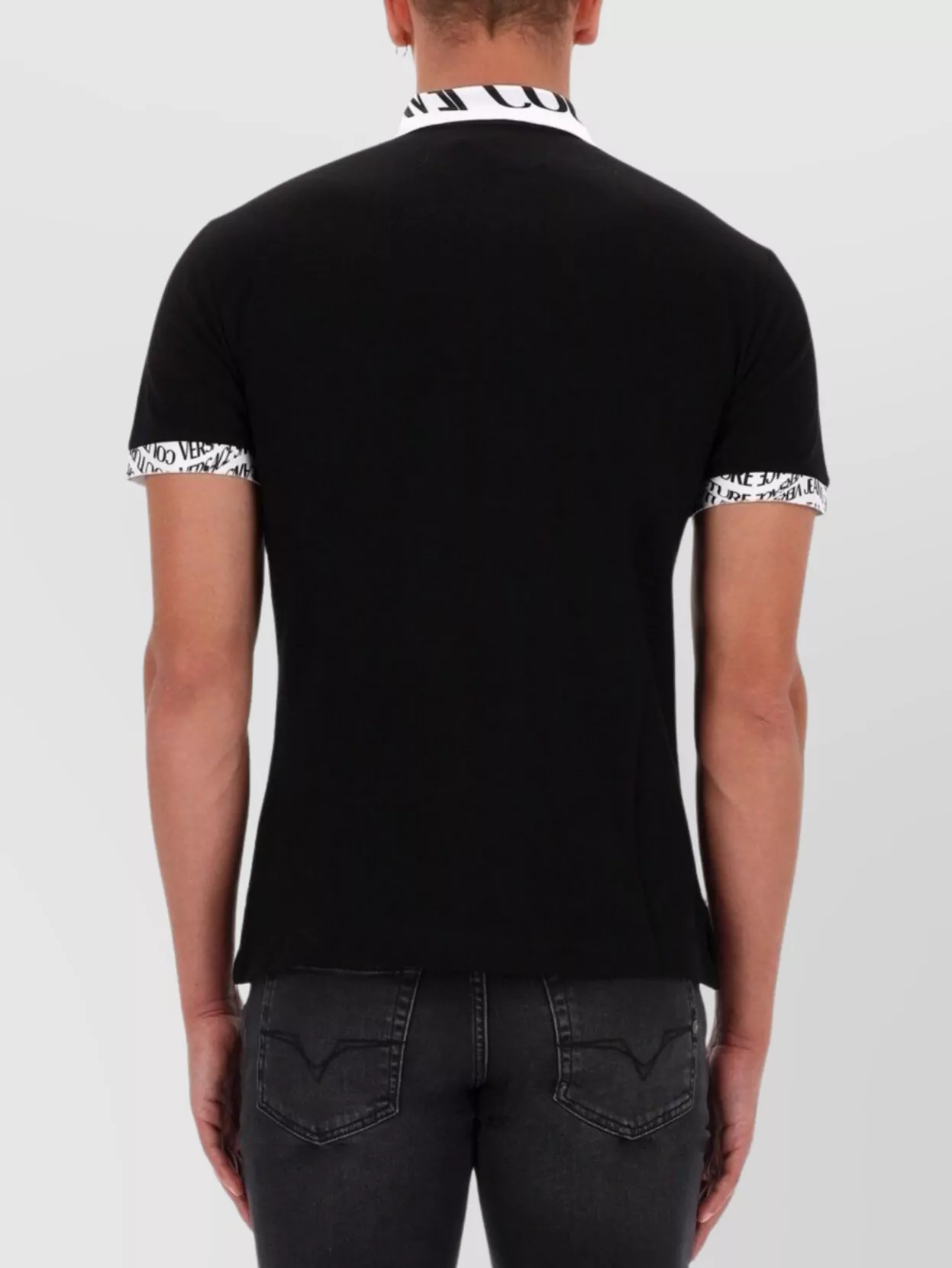 Versace Jeans Couture Modern Slim Fit Polo Shirt Design