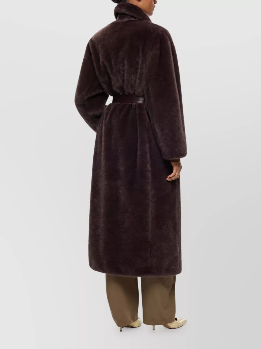 Pinko Faux Fur Coat