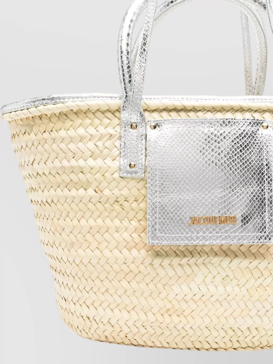 Jacquemus Na Straw Beach Bag