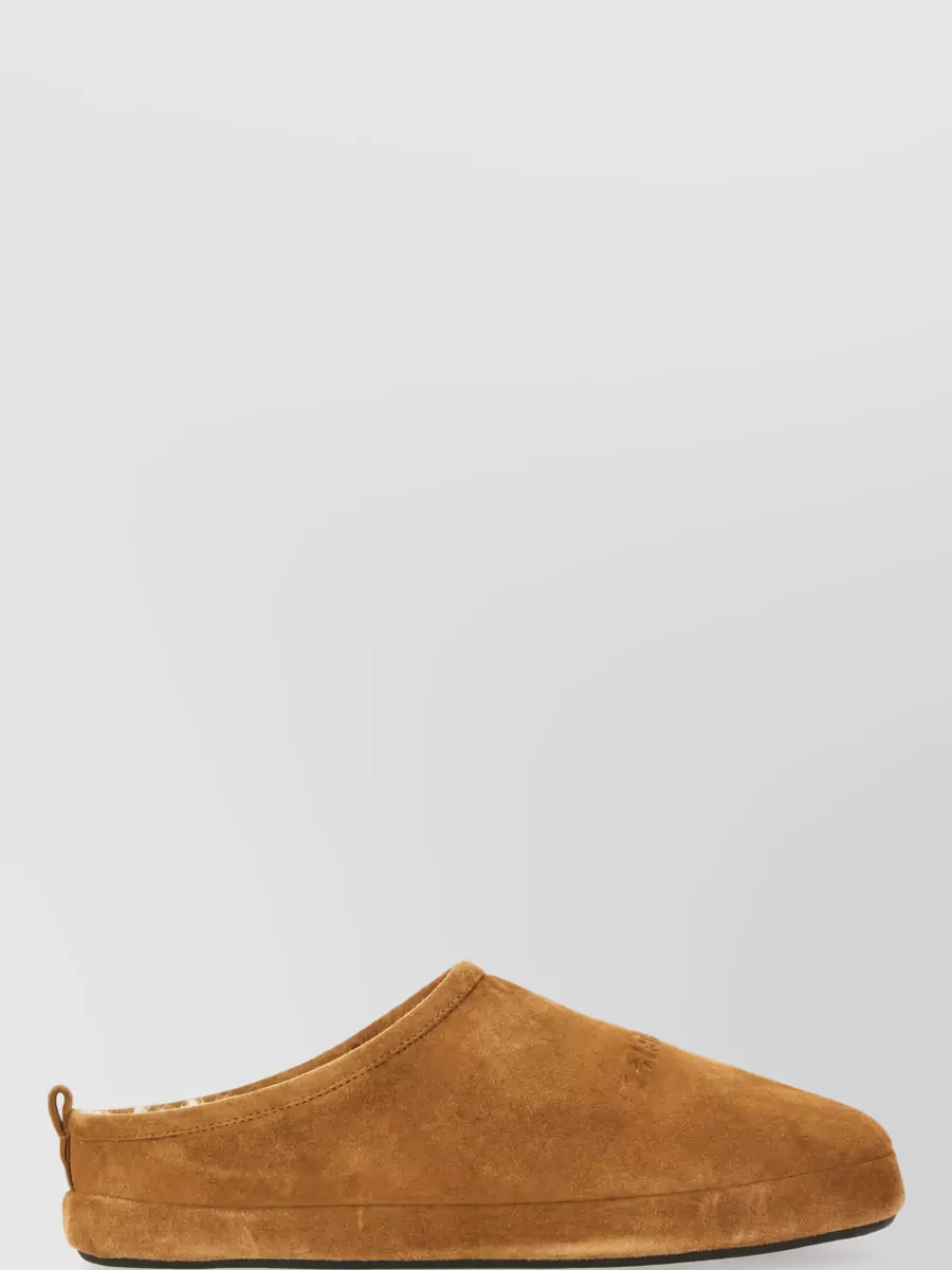 Balenciaga Leather Slippers