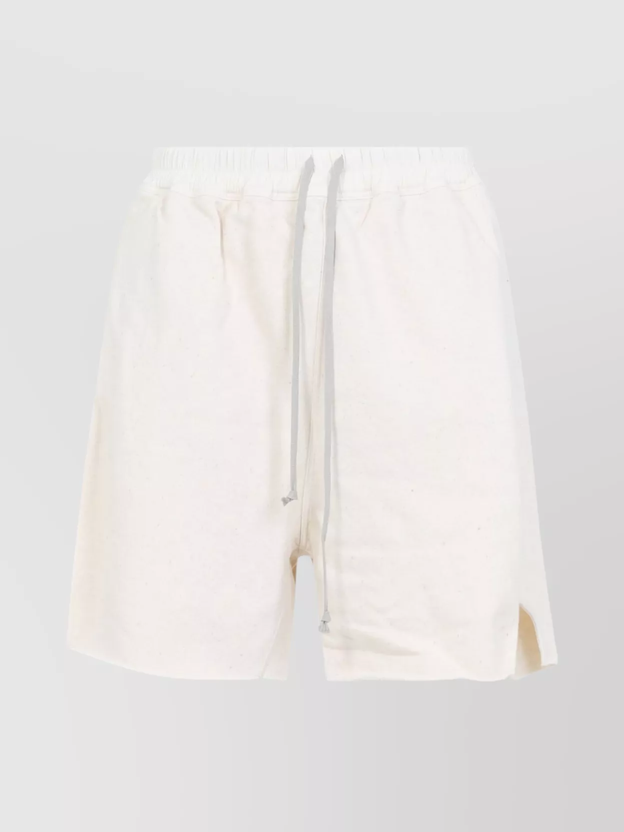 Shop Rick Owens Drkshdw Button Zip Long Boxers With Asymmetric Hem