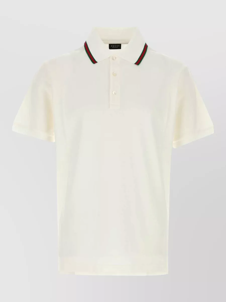 Gucci cotton regular-fit short-sleeve polo shirt