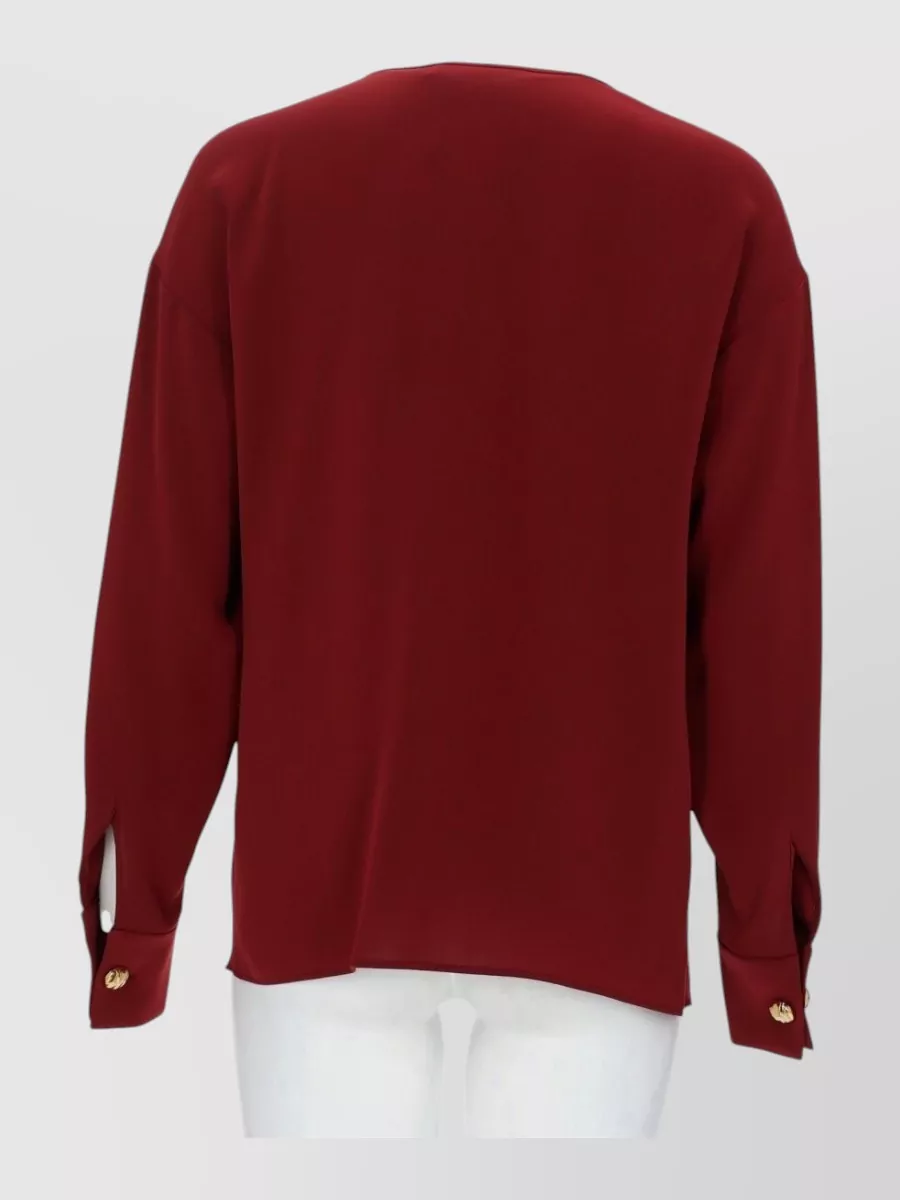 Max Mara Light Technical Cady Blouse