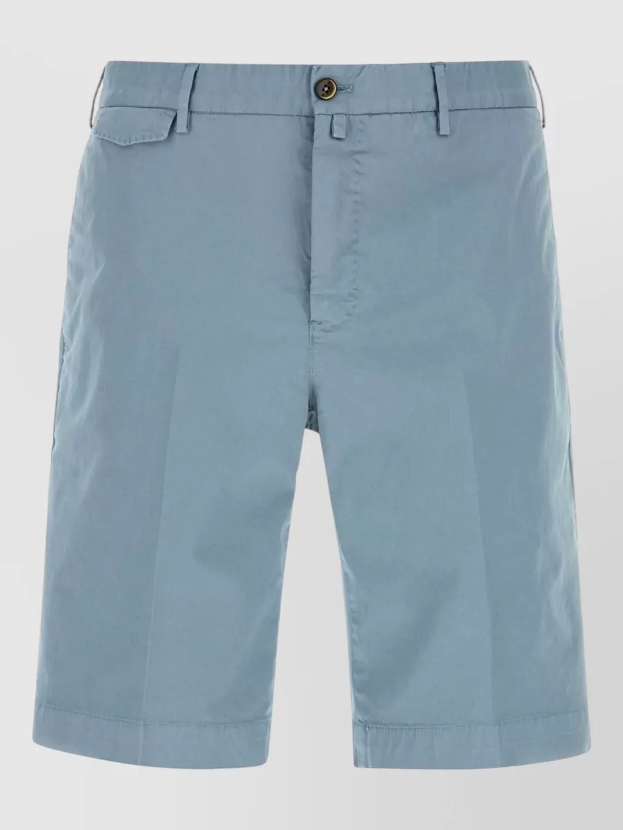 Pt Torino stretch cotton bermuda shorts